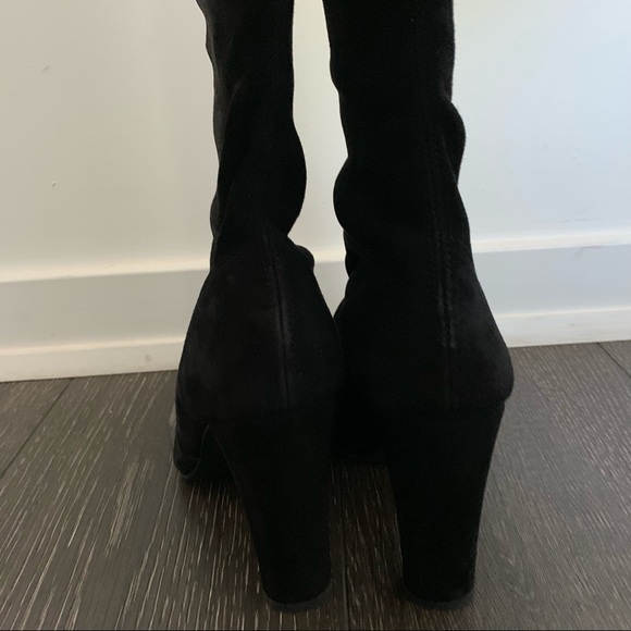 Stuart Weitzman Highland Over the knee suede boots - Picture 6 of 8